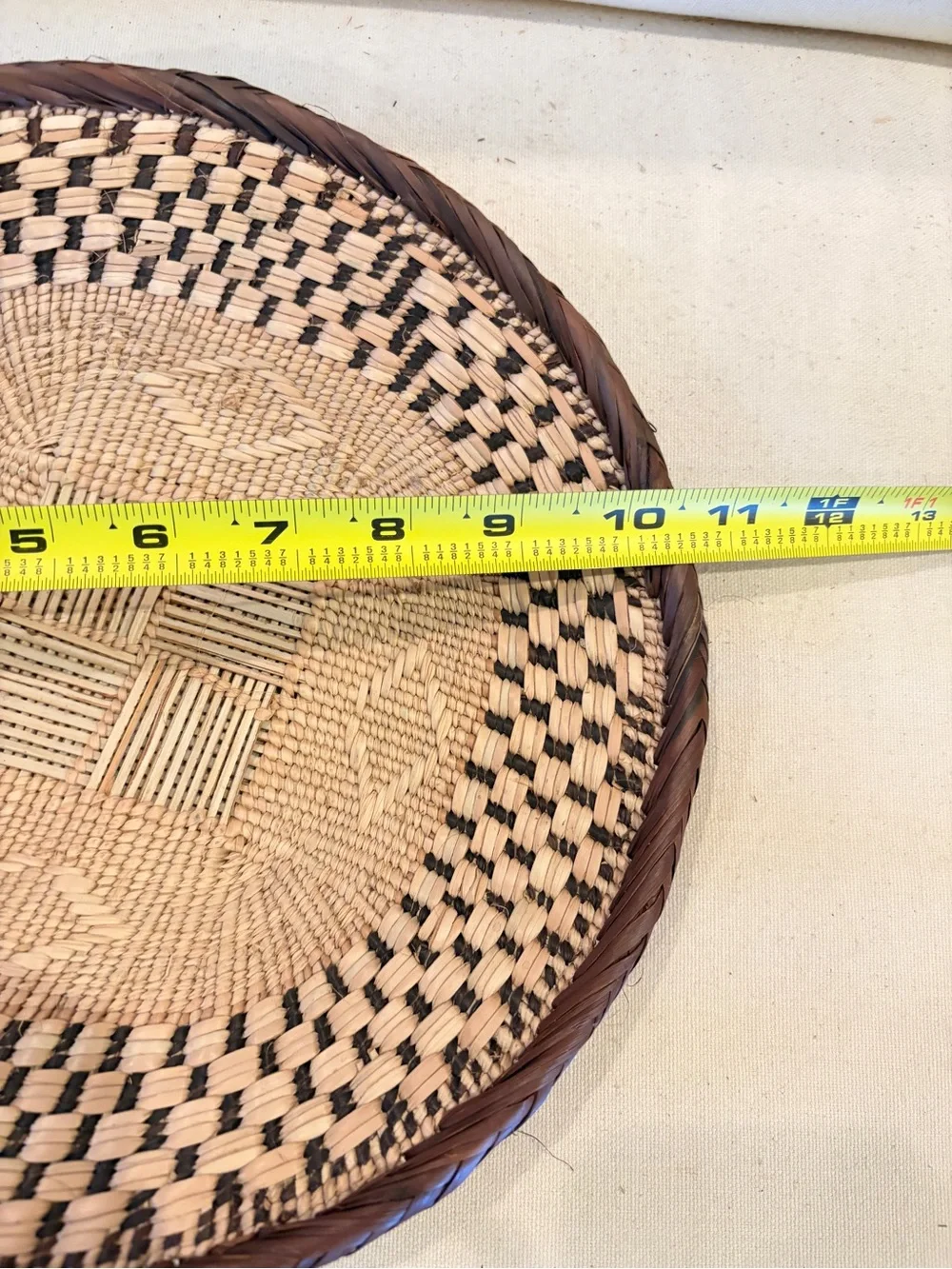 NEW Africa Woven Basket. Made by the Binga people of Zambia/Zimbabwe